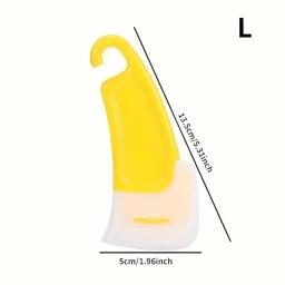 Espátula de silicone antiaderente para panela de cozinha, raspador macio, ferramenta de limpeza para cozinha - Image 6