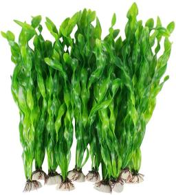 Plásticos Peixes Plantas De Aquário, Plantas De Água De Algas Para Aquário, Decoração Do Tanque De Peixes, 12-35cm, 10Pcs - Image 1