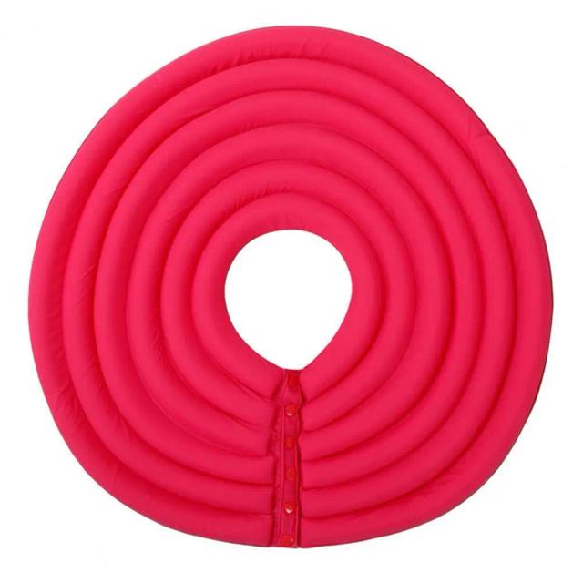 Colar Protetor de Recuperação para Pets: Cone Confortável para Cachorros e Gatos com Textura Aconchegante