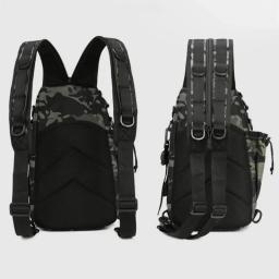 Mochila de pesca impermeável para homens, mochila multifuncional, bolsa de ombro de escalada, mochila tática ao ar livre, conveniente - Image 5