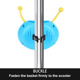 Crianças ciclismo cesta crianças acessórios da bicicleta menina scooter cesta de armazenamento da bicicleta cestas para crianças cesta de bicicleta transportadora - Image 5