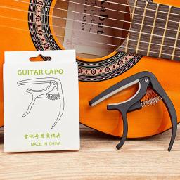 Capo de guitarra de plástico para guitarra elétrica clássica acústica de 6 cordas, braçadeira de afinação, acessórios para instrumentos musicais - Image 2