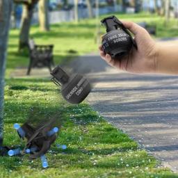 Granada de fumaça tática para airsoft paintball jogo, modelo gbb, explosão m67, fumaça e água, 3 peças, novo - Image 3