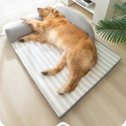 Universal removível e lavável cão cama, quatro estações, cama do cão grande, sofá Mat, Pet fornecimentos, acessórios, verão, Golden Retriever - Image 4