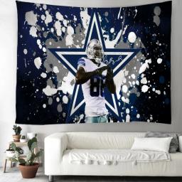 Tapeçaria de parede com cowboys design, acessórios para decoração, tapeçaria decoração para quarto e quarto - Image 4