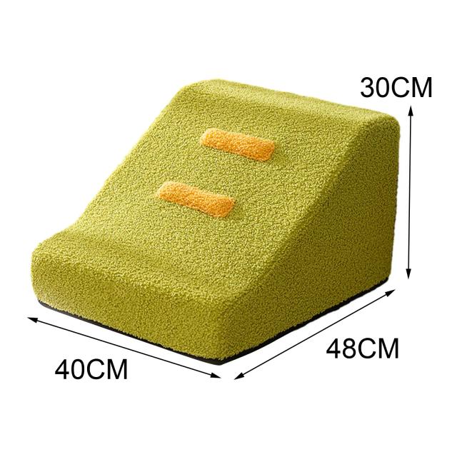 Escadas Antiderrapantes para Cães e Gatos - Rampas Versáteis para Cama, Sofá e Carro, Ideais para Escalada de Animais de Estimação em Ambientes Internos e Externos com 2 ou 3 Degraus