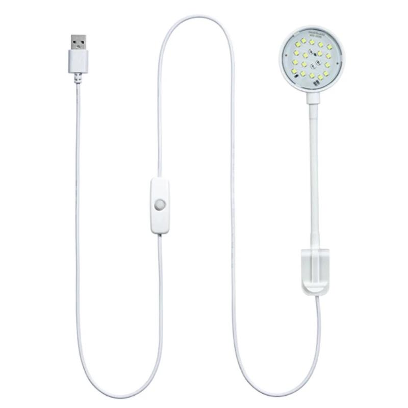 Luz aquário para iluminação tanque peixes, luz led com clipe, lâmpadas, dropship - Image 1