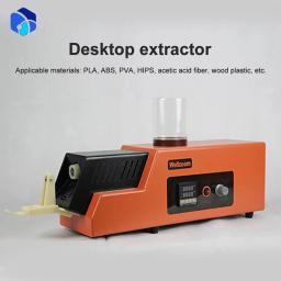Extrusora de consumíveis de impressão 3D Fabricante de filamento 3D Extrusora de filamento de mesa 1,75 mm 3 mm Máquina de extrusão de velocidade ajustável - Image 1