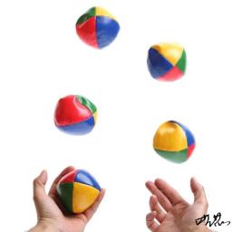 Conjunto de bolas de malabarismo infantil, bolas de circuito com 4 painéis para crianças e adultos, brinquedos esportivos ao ar livre, 3-6 peças - Image 5