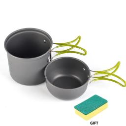 Utensílios De Cozinha De Acampamento Ultraleve, Louça Ao Ar Livre, Conjunto De Panela, Caminhadas, Piquenique, Viagem, Suprimentos De Pratos Turísticos, Equipamento - Image 3