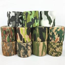 Fita camuflada 5cm x 4.5m, exército tiro de caça, cego envoltório camuflagem furtiva fita envoltório durável à prova d' água quente - Image 1
