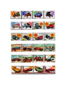 Selos de automóvel 100 carros esportivos diferentes carros antigos carros antigos selos coleção selo claro selos claros para scrapbooking - Image 5