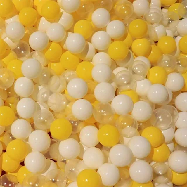 Bolas de Plástico para Bebê e Criança 100 Peças para Piscina e Brincadeiras