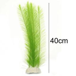 Grama artificial para aquário, aquário, planta aquática, decoração paisagística, plantas subaquáticas, ornamento de ervas daninhas, 28 cm, 40cm, 1 pc, 3pcs - Image 6