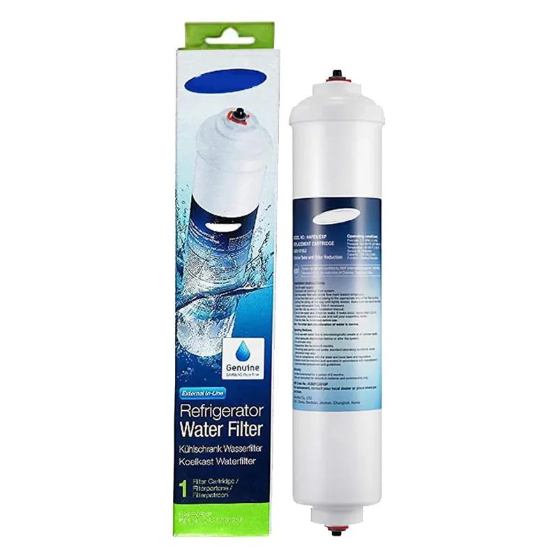 Filtro de água para geladeira, marca certificada NSF, samsung genuíno DA29-10105J, filtro de água inline para aquapure plus hafex exp - Image 1