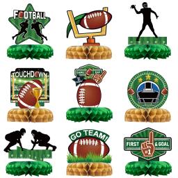 Rugby Theme Party Supplies for Kids, Decoração de futebol americano, Happy Birthday Banner, Presentes de festa para meninos, Futebol, Baby Shower - Image 6