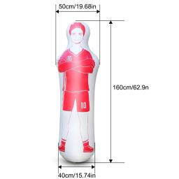 Goleiro inflável do treinamento do futebol, manequim de futebol, copo de ar para crianças e adultos, 160cm - Image 6