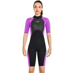 Ternos de mergulho em neoprene para homens e mulheres, calças curtas profissionais, roupas de surfe quentes, roupa de mergulho prática 2mm - Image 5