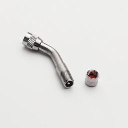 Válvulas de pneu de ar de 45/90/135 graus, 1 peça, para caminhão, motocicleta, acessórios de ciclismo, adaptador, bico de inflação, haste de extensão, cotovelo, bicicletas - Image 4