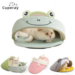 Camas de gato cartoon pet cama para gato chinelo forma Bicho de estimação Verão Frio Ninho Criativo Tubarão Canil para gatos Ninho Animal pequeno Suprimentos para animais de estimação - Image 1