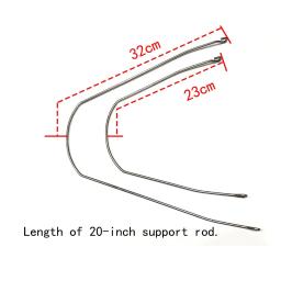 Conjunto de Guarda-lama dianteiro e traseiro, 20 cm, Componentes, Acessórios para bicicletas, Mountain Bike, Praia, Neve, Bicicleta Elétrica - Image 6