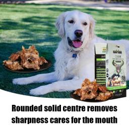 Baixa umidade alta proteína Pet Snacks, alimento para cães ossos de limpeza dos dentes, cozimento a baixa temperatura crocante, não machucar o estômago, novo - Image 5