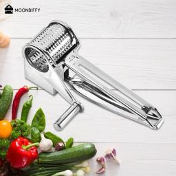 Ralador De Queijo do Aço inoxidável Multi-função Cozinha Plaina Rotativa Cilindros Chocolate Cortador de Legumes Slicer Shredder терка - Image 5