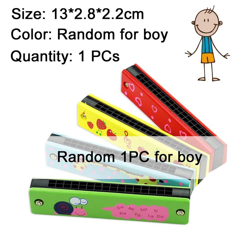 Harmonica de madeira para crianças, brinquedos Montessori Puzzle, brinquedo musical criativo, instrumentos de jogo, presentes bonitos para meninos e meninas, TMZ - Image 1