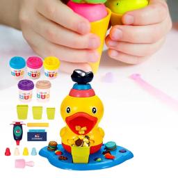 Ferramentas De Massa Colorida Modelagem De Argila, Jogar Brinquedos De Massa De Cor, Moldagem Divertida, Modelagem De Pato Dos Desenhos Animados - Image 4