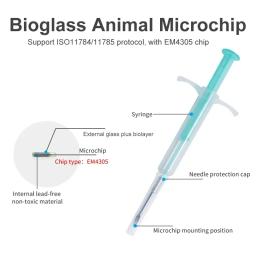 Pet FDX-B Microchip Seringa, Animal ID Chip, Cão e gato, 134.2KHz, ISO11784/85, 20pcs - Image 4