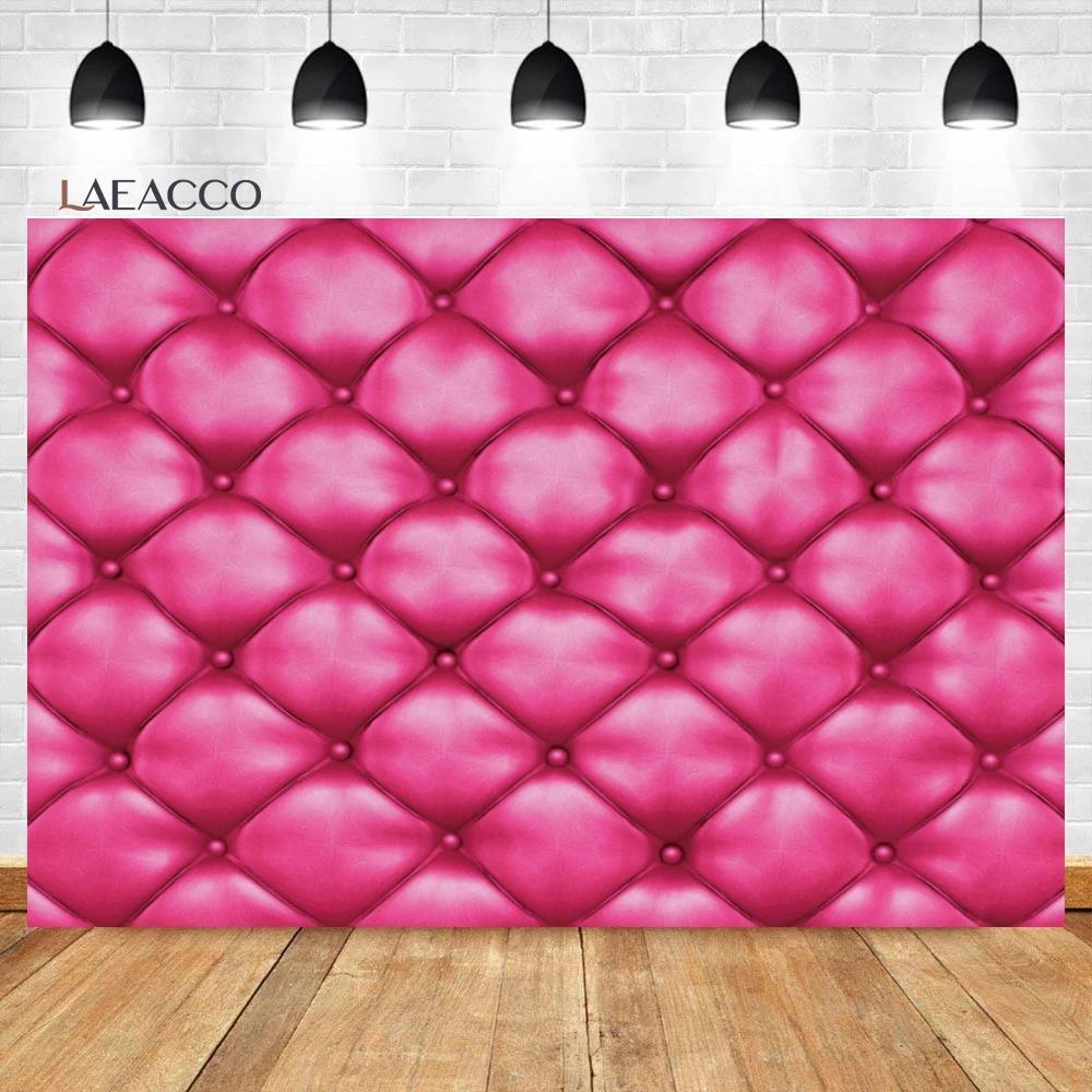 Laeacco-cenários para fotografia, cabeceira de couro, decoração para quarto, festas de aniversário, fotografia, adereços para estúdio fotográfico - Image 1