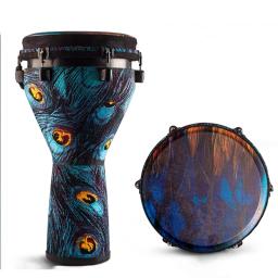 Profissional Africano Djembe tambor para iniciantes, bateria Bungo, percussão manual instrumento para crianças, pele de PVC, 8 em, 10 em, 12 em - Image 2