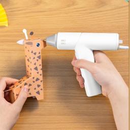 Youpin-Sem fio Hot Melt pistola de cola, recarregável, doméstico, ferramenta de reparo artesanal infantil, DIY artesanato artes, agregado familiar - Image 5