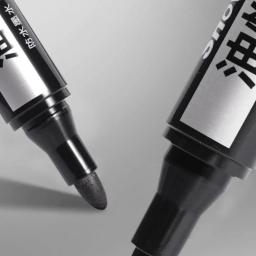 Caneta de tinta à base de óleo, marcador de secagem rápida e à prova d'água para rocha, madeira, tecido, plástico, lona, vidro, canecas com 10 peças - Image 2