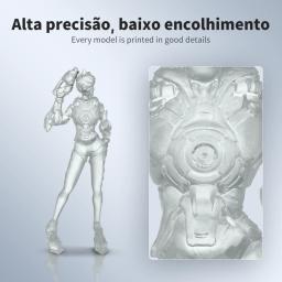 Anycubic-Resina De Lavagem De Água, Alta Precisão, Baixo Odor, Baixa Viscosidade, Suporte De 3 Maneiras, Lavagem Para LCD, Impressora 3D,Compre 2kg e ganhe 1kg grátis Somente para o Brasil - Image 3