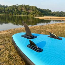 Stand Up Paddle Board, SUP Paddleboard, prancha inflável, surf dupla camada, caiaque, barco de pesca, bomba de acessórios, mochila Fin - Image 6