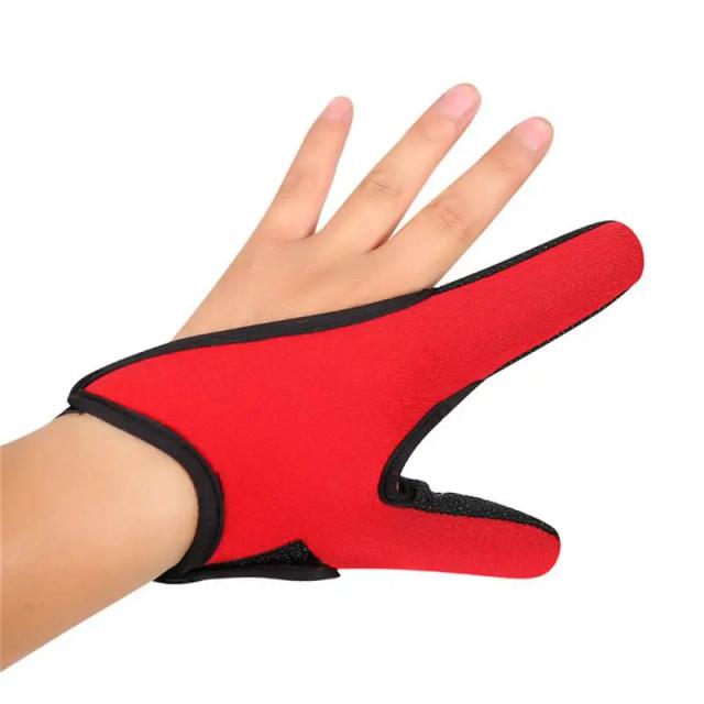 Luvas de Pesca Antiderrapantes com Dedo Protetor Respirável para Surfcasting - Acessórios ao Ar Livre 1Pc