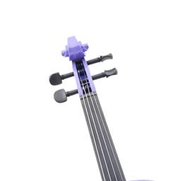 Violino roxo Define com caso e cordas de arco, adequado para iniciantes, estudante, ombro resto acessórios, 4, 4 - Image 5