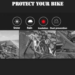 Impermeável Raincover para Bicycle Gear, Outdoor Sunscreen Cover, MTB Case, Bike Gear, Bike Acessório - Image 4