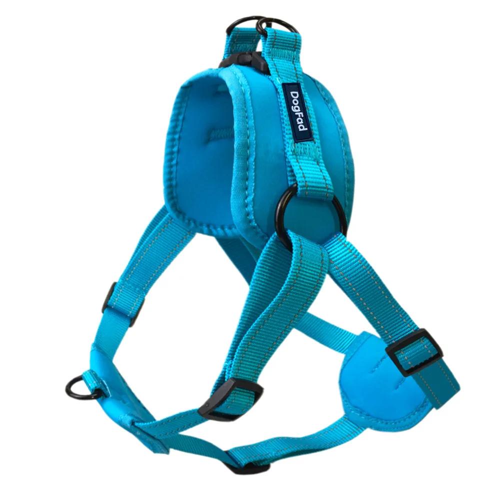 Ajustável Nylon Pet Chest Harness, Puppy Dog Collar, Pet Acessórios Suprimentos, Terno de luxo - Image 1