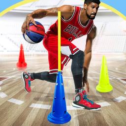 Marcador e disco titular para crianças, durável esportes cones, sinal pólo, patinação, treinamento de futebol, treino, atividade de campo, 5pcs, 1pc - Image 5