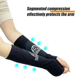 Luvas de braço de voleibol para crianças e adultos, treinamento de compressão do antebraço, suporte de pulso, protetor esportivo, protetor de pulso, 1 par - Image 2