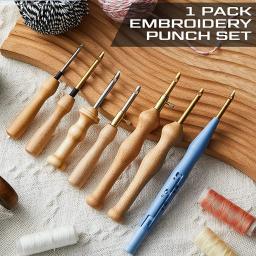 Bordado Punch Needle Tool, DIY Magic Pen, Tecelagem Cross Stitch Tool, Ferramentas de costura de tricô para costura - Image 2
