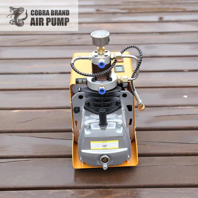 4500psi 300bar 30mpa 220v 110v pcp compressor de ar bomba elétrica de alta pressão para pneumático pcp rifle pistola de ar inflator de mergulho