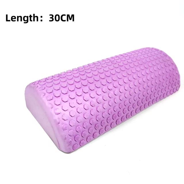 Rolo de Espuma de 33cm para Massagem e Exercícios: Ideal para Yoga, Pilates e Terapia Muscular em Casa ou na Academia