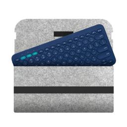 Teclado Saco de armazenamento para K380 Teclado sem fio, impermeável, Dustproof, lã macia, luva de feltro, teclado, Drop Shipping - Image 5