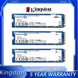 Novo kingston nv3 ssd 1tb 2tb 4tb 500gb nvme pcie gen 4.0x4 unidade de estado sólido m.2 2280 ssd interno nvme m2 para desktop portátil - Image 1