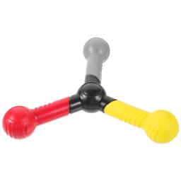 Vara de treinamento ferramenta de velocidade de reação esportes coloridos reflexo mental e físico melhorando brinquedo multi-alça - Image 3