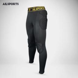 Calças de futebol americano para homens Calça de treinamento de futebol, Kits Esportivos Goleiro, guarda-redes EVA Sponge Goal Keeper, calções de goleiro - Image 2