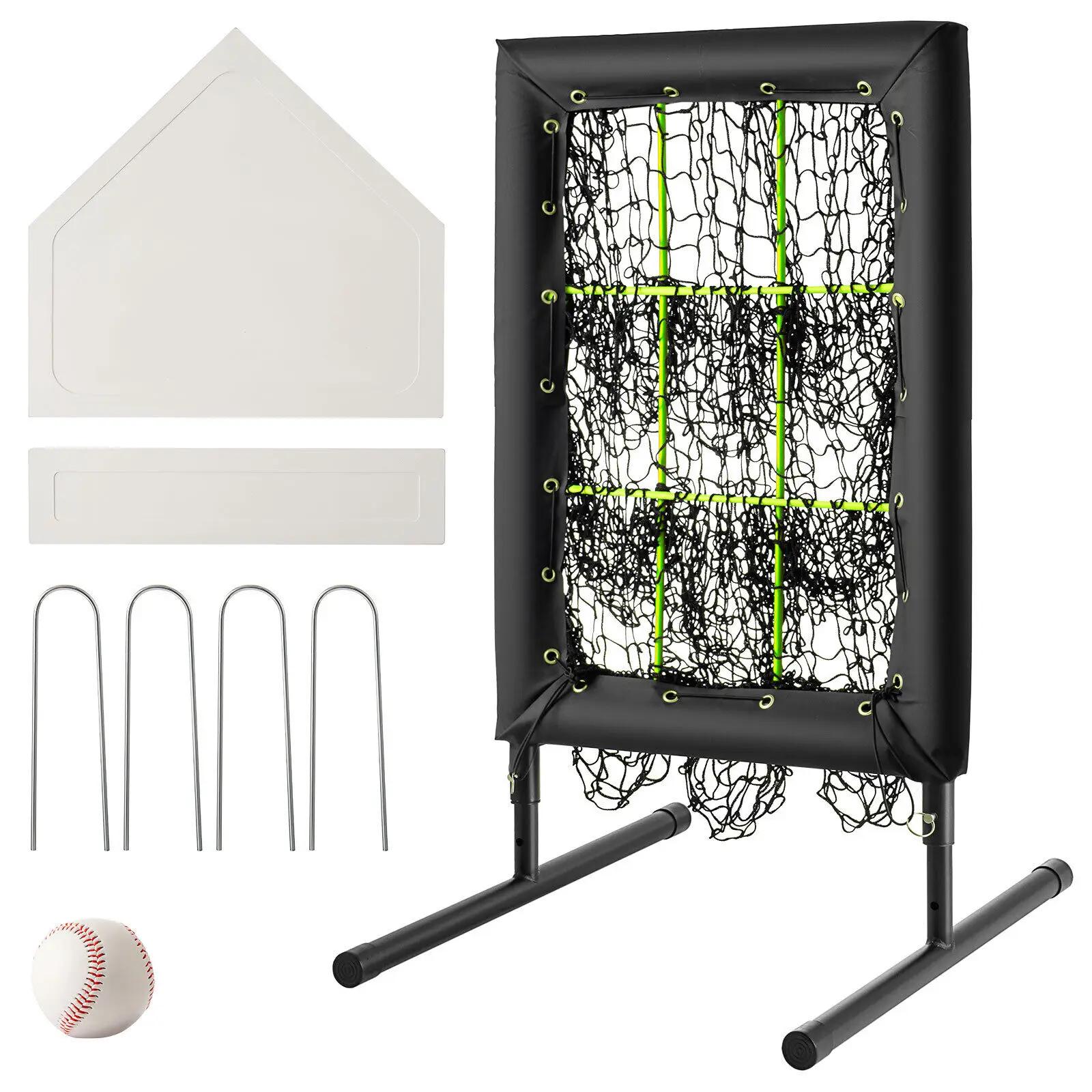 Baseball portátil Net com alvo bolsos, rebatidas gaiola, formação Aid, 9 buracos, Strike Zone, Pitching Nets - Image 2